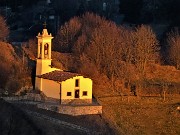  title=Corna Bianca e Costone ad anello con spettacolare tramonto -28genn22 - FOTOGALLERY